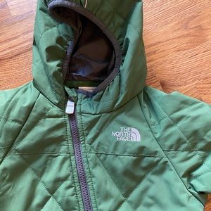 North face bunting suit